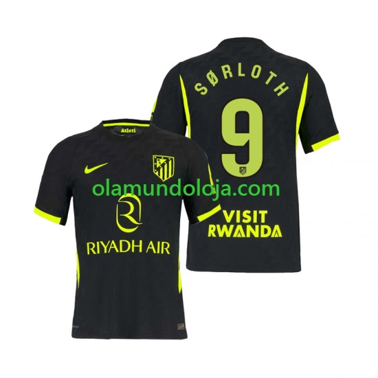 Camisola Atlético Madrid Alexander Sorloth 9 Homem Equipamento Segundo 2026-2027 Manga Curta